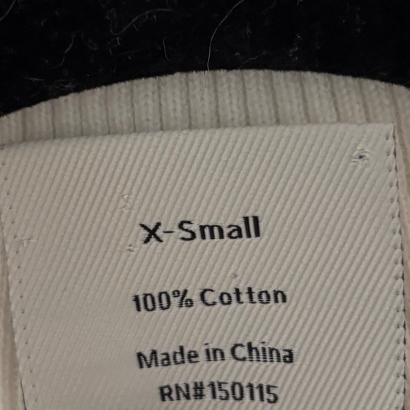 Varley Fulton White Half Zip Crop Pullover Vest - Picture 4 of 7